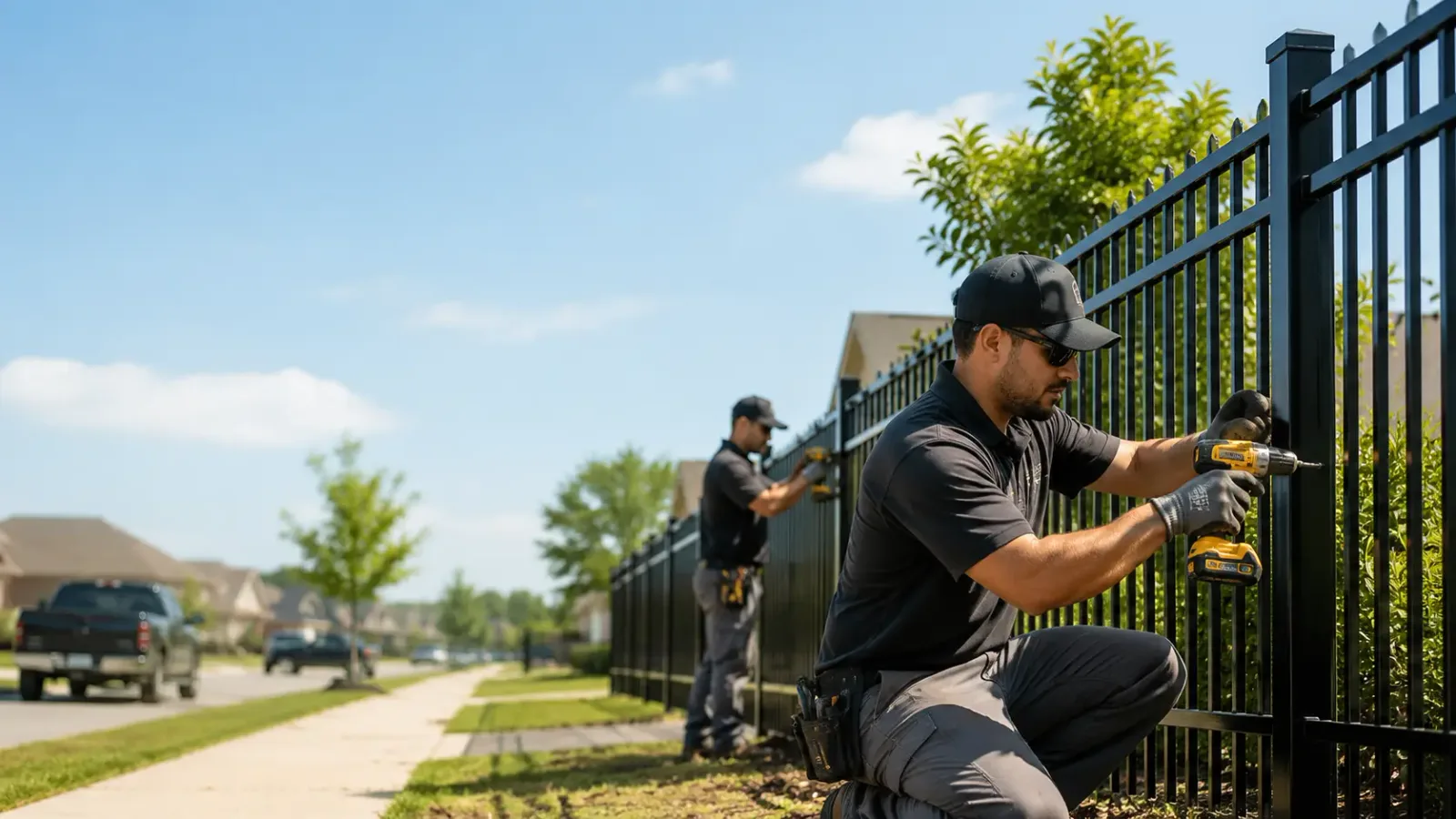 Metal Fence Installation in Terrell, TX